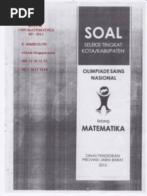 Osn Matematika Sd 2015