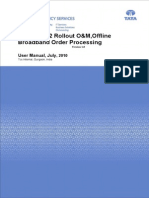 Offline Broadband Order User Manual