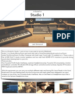 Guide For Studio 1