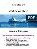 Chapter Markov Analysis