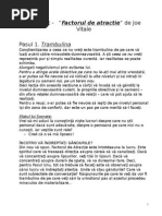 Rezumat-Factorul de Atractie