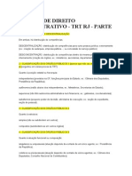 40 Dicas de Direito Administrativo - TRT - Parte