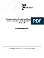 Examen de Auxiliar Administrativo de La Xunta de Galicia Del 2007[1]