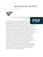 Por qué usamos el rombo 704 NFPA de forma incorrecta