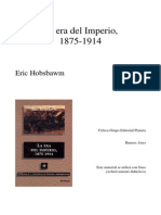 La era del Imperio- Eric Hobsbawm