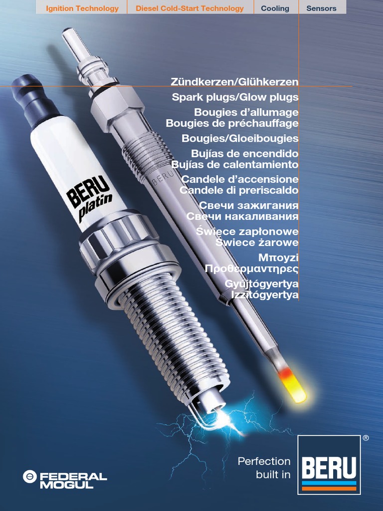 Catalogo Beru | PDF | Motor de combustión interna
