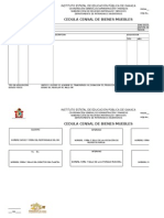 Cedula Censal de Bienes y Muebles