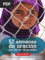 52 Semanas de Oracion Por Los No Alcanzados 2015