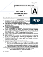 General Studies-II Series a KPSC