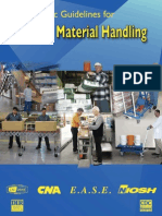 Ergonomic Guidelines for Manual Material Handling