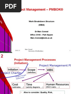 Work Breakdown Structure