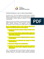 Condiciones Generales para Acceder A Ser Titular de Derechos Mineros