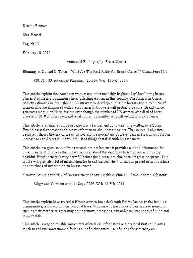 Annotated bibliography example mla picture