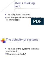 1 the Systems Thinking Movement