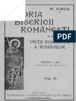 Nicolae Iorga - Istoria Bisericii Romanesti Si A Vietii Religioase A Romanilor - Volumul 2
