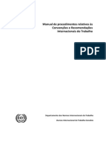 Manual de Procedimentos Relativo Às Convenções e Recomendações Internacionais Do Trabalho