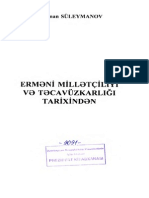 Ermeni Milletchiliyi Ve Tecavuzkarligi Tarixinden PDF