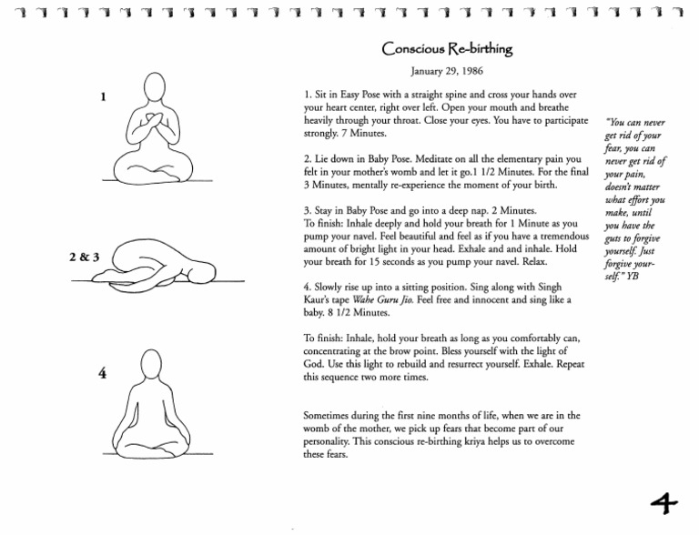 Kriya - Conscious Rebirthing 1 | PDF | Āstika | Breathing