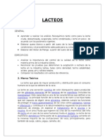 Lácteos: análisis y elaboración