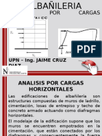 Clase 9 Semana N_05 Analisis Por Cargas Horizontales