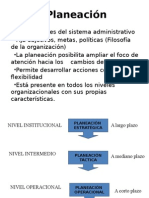 Planeación Estratégica, Táctica y Operativa