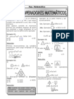 Operadores Matematicos