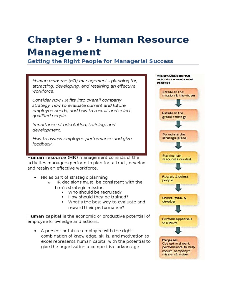 Human Resource Management Essentials | PDF | Performance Appraisal ...