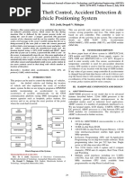 Arm 7 Based Theft Control, Accident Detection & Vehicle Positioning System