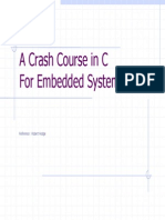 A Crash Course in C Ver 2