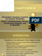 Information Systems Controls For System Reliability Part 2: Confidentiality, Privacy, Processing Integrity, and Availability