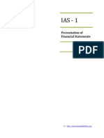 IAS1 (Presentation of Financial Statements)