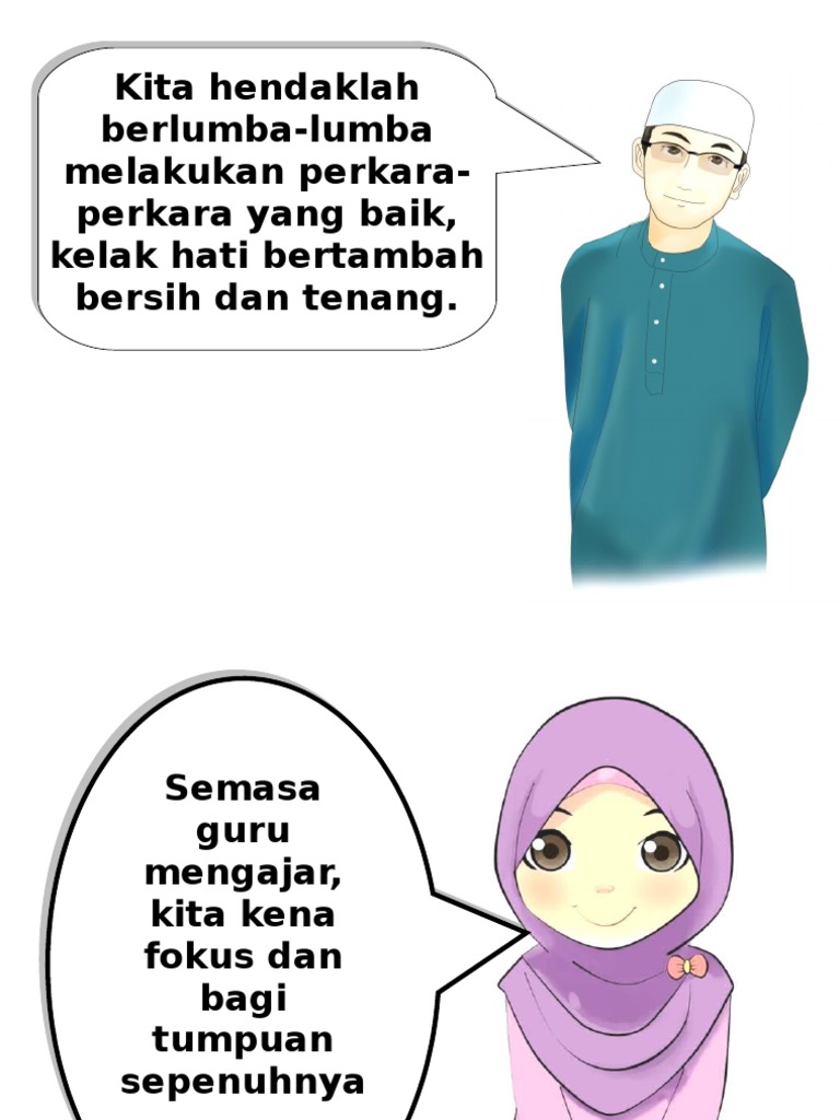 10 Gambar Kartun Dengan Dialog Nasihat