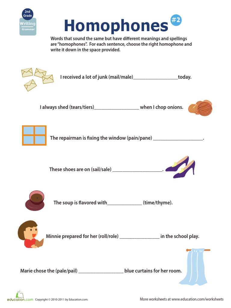 grammar homophones 2 pdf