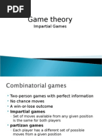 Game Theory: Impartial Games