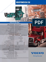 Volvo Power D16 550: Specifications