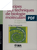 Principes Des Techniques de Biologie Moléculaire