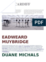 Cardiff/Muybridge/Michals Artist Research