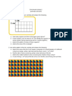 perimeter and area