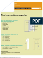 Cómo Tomar Las Medidas de Puertas en Block para Presupuestos - Puertas Jemof PDF