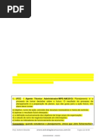 Questoes de Planejamento