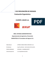 Informe Ergonomia - AXUR San Borja - 2014 PDF