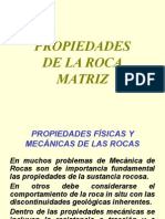 Propiedades de La Roca Matriz