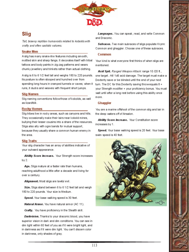 Stand User, Tusk Variant (5e Class) - D&D Wiki