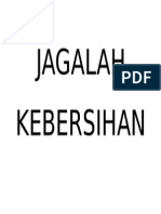 JAGALAH KEBERSIHAN