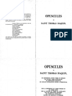 Opscules de Saint Thomas D'Aquin 3 PDF