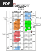 Undergraduate: Calendar 2014-2015