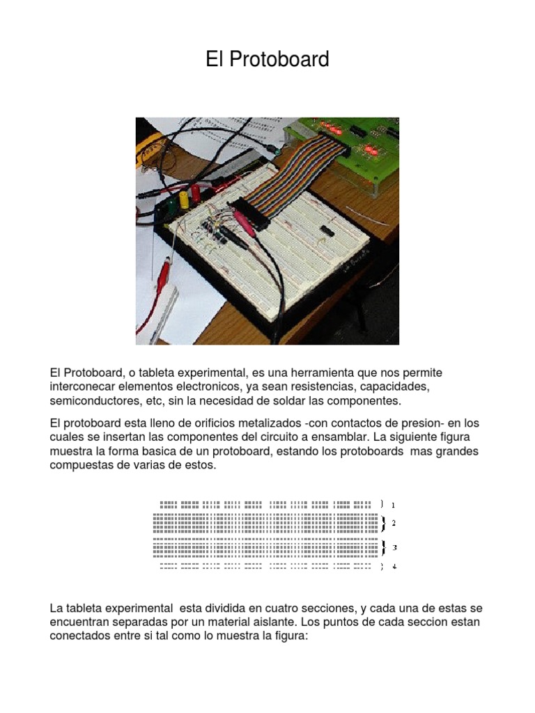 El Protoboard PDF | PDF