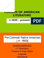 periods of american literature  final presentation