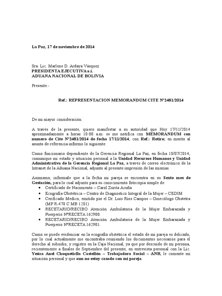 Carta Aduana Pdf Derecho Laboral Recursos Humanos
