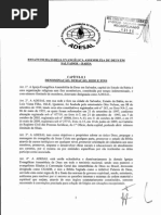 Ata de reunião de obreiros da Igreja Evangélica Assembleia 